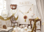 Preview: XL Folienballon Figur - Kissen, Oh Baby - 69cm x 53cm